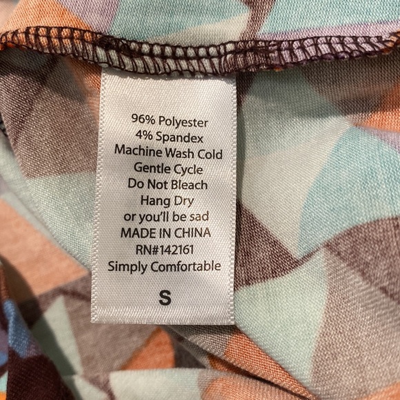 NWT LulaRoe Irma Oversized Tunic Top, Small - Picture 5 of 7